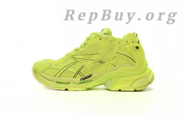 Balenciaga Runner Fluorescent Green 677402 W3RB4 7510 - 图片 2