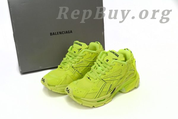 Balenciaga Runner Fluorescent Green 677402 W3RB4 7510 - 图片 14