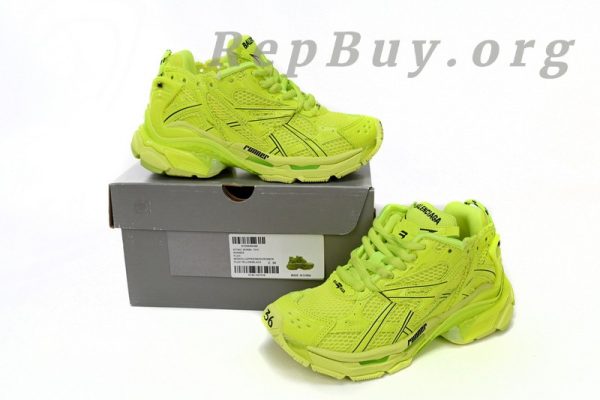 Balenciaga Runner Fluorescent Green 677402 W3RB4 7510 - 图片 13
