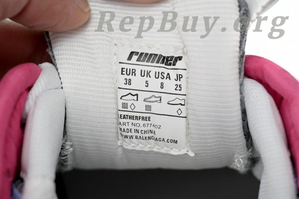 Balenciaga Runner replica, high quality Balenciaga copy, best fake Balenciaga shoes, premium replica sneakers, Balenciaga Runner Leather Free Grey, Light Purple Neon Yellow White shoes, 677402 W3RH5 0308 replica, top tier fake sneakers, luxury replica shoes, designer copy sneakers