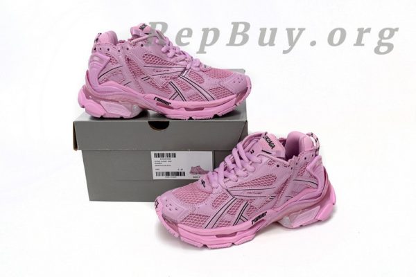 Balenciaga Runner Pink 677402 W3RB1 5000 - 图片 13