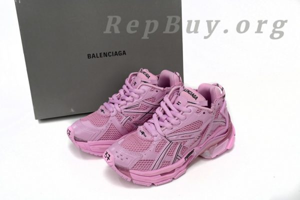 Balenciaga Runner Pink 677402 W3RB1 5000 - 图片 14
