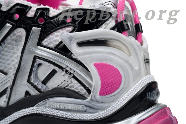 Balenciaga Runner Silver Pink 677402 W3RB2 9155 - 图片 9