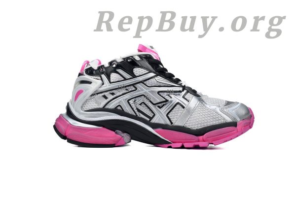 Balenciaga Runner Silver Pink 677402 W3RB2 9155 - 图片 2