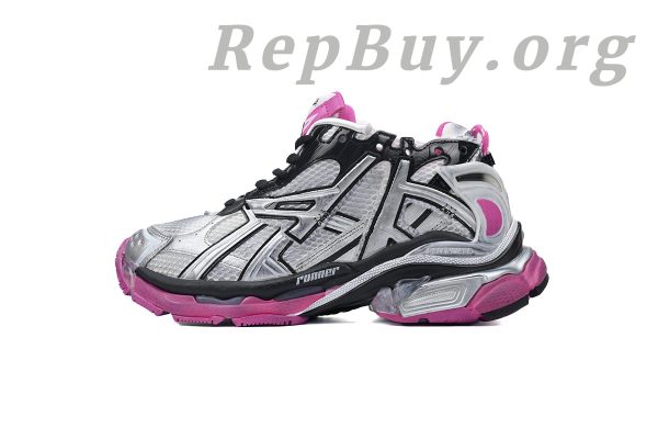 Balenciaga Runner Silver Pink 677402 W3RB2 9155