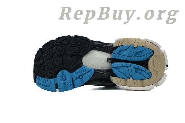 Balenciaga Runner Sneaker Beige Grey Blue 677403 W0RB6 2028 - 图片 4