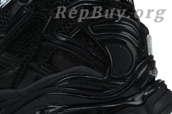 Balenciaga Runner Sneaker Black 656065 W3RA1 1000 - 图片 9