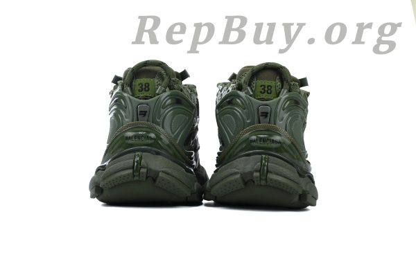 Balenciaga Runner Sneaker Dark Green 677403 W3RB1 3031 - 图片 3