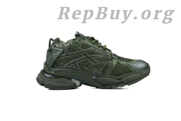 Balenciaga Runner Sneaker Dark Green 677403 W3RB1 3031 - 图片 2