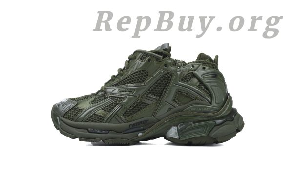 Balenciaga Runner Sneaker Dark Green 677403 W3RB1 3031