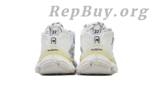 Balenciaga Runner Sneaker White 677402 W3RB1 9000 - 图片 3