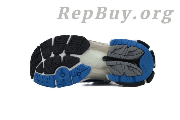 Balenciaga Runner Sneaker White Blue 677403 W3RB3 4912 - 图片 3