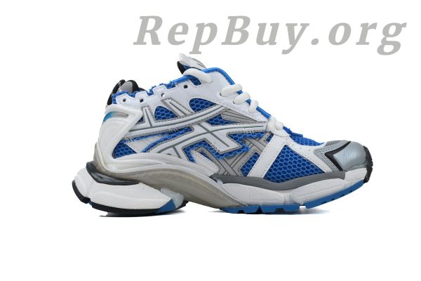 Balenciaga Runner Sneaker White Blue 677403 W3RB3 4912 - 图片 2
