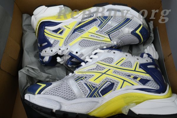 Balenciaga Runner Sneaker White Blue Yellow Grey Black 677403 W2RN1 0080 - 图片 10