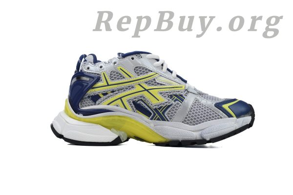 Balenciaga Runner Sneaker White Blue Yellow Grey Black 677403 W2RN1 0080 - 图片 2