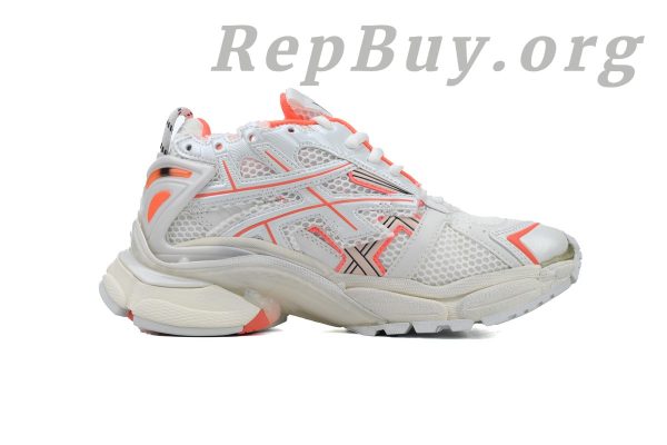 Balenciaga Runner Sneaker White Fluo Orange 677403 W3RBM 2013 - 图片 2