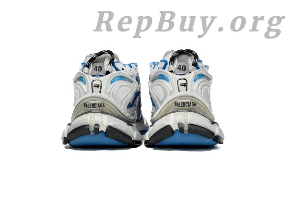 Balenciaga Runner White Blue 677402W3RB34912 - 图片 4