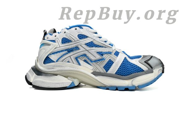 Balenciaga Runner White Blue 677402W3RB34912 - 图片 2