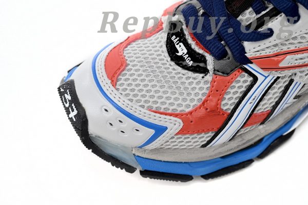 Balenciaga Runner White Blue Orange 677402 W3RB6 1264 - 图片 12