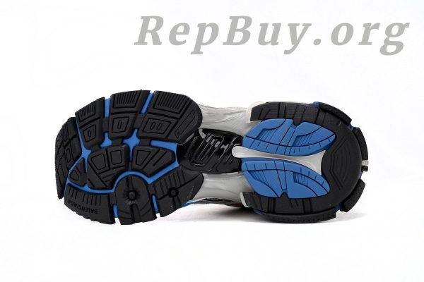 Balenciaga Runner White Blue Orange 677402 W3RB6 1264 - 图片 4