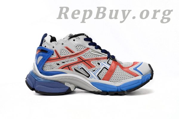Balenciaga Runner White Blue Orange 677402 W3RB6 1264 - 图片 2