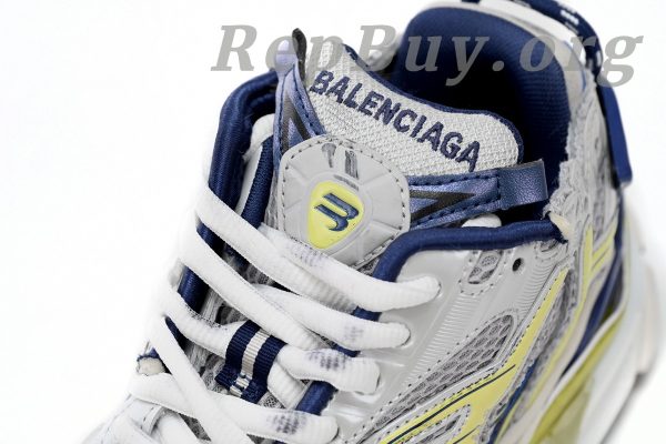 Balenciaga Runner White Blue Yellow Grey Black 677402 W3RB5 9174 - 图片 10