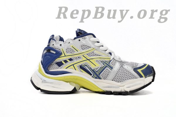 Balenciaga Runner White Blue Yellow Grey Black 677402 W3RB5 9174 - 图片 2