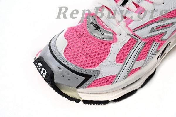 Balenciaga Runner White Fluo Pink 677402 W3RBN 9155 - 图片 12