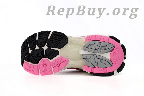 Balenciaga Runner White Fluo Pink 677402 W3RBN 9155 - 图片 4