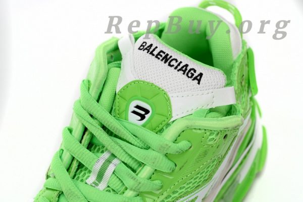 Balenciaga Runner White Green 677402 W3RBM 3590 - 图片 7