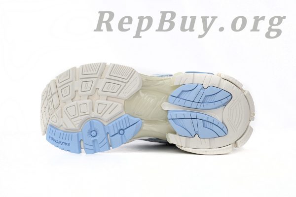 Balenciaga Runner White Light Blue 677402 W3RB2 9744 - 图片 3
