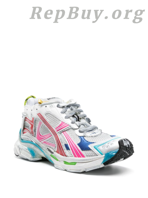 Balenciaga Runner White Multicolor 772774W3RBW9645 - 图片 2