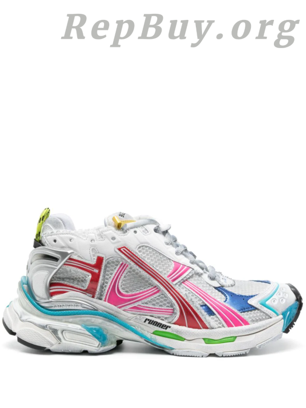 Balenciaga Runner White Multicolor 772774W3RBW9645