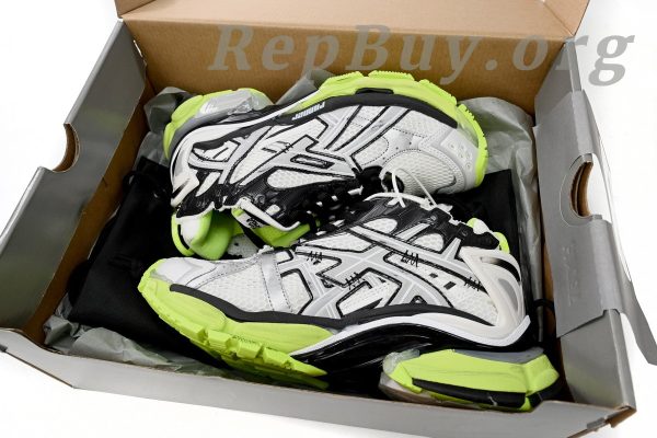 Balenciaga Runner White Neon Yellow 677402 W3RBP 1093 - 图片 13