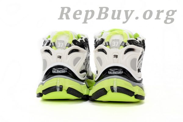 Balenciaga Runner White Neon Yellow 677402 W3RBP 1093 - 图片 3