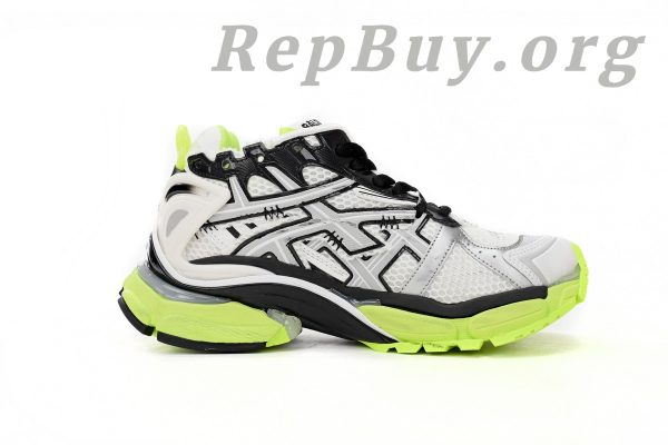 Balenciaga Runner White Neon Yellow 677402 W3RBP 1093 - 图片 2