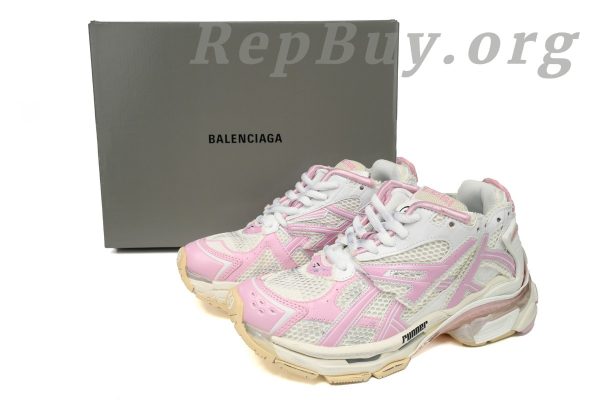 Balenciaga Runner White Pink 677403W3RB39059 - 图片 13