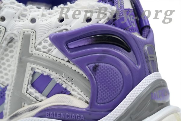 Balenciaga Runner White Purple 677402 W3RB2 5901 - 图片 9