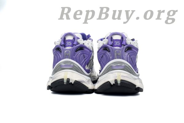 Balenciaga Runner White Purple 677402 W3RB2 5901 - 图片 4