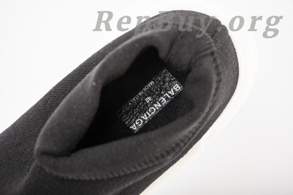 Balenciaga Speed Runner White and Black - 图片 7