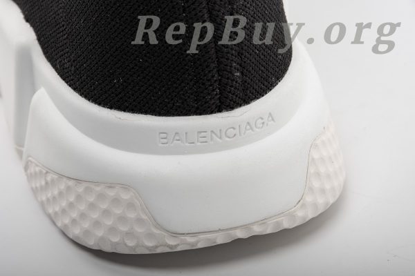 Balenciaga Speed Runner White and Black - 图片 8