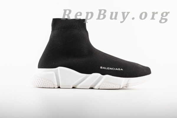 Balenciaga Speed Runner White and Black - 图片 2