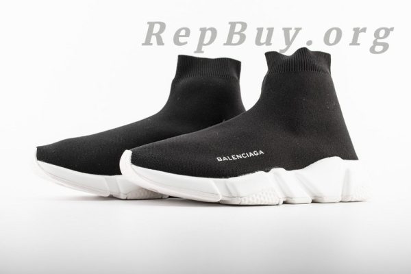 Balenciaga Speed Runner White and Black - 图片 4