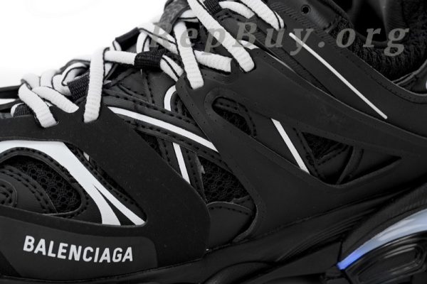 Balenciaga Track Tess Black And White (LED) 542023 W1GB1 2045 - 图片 8