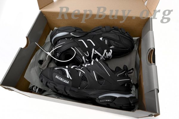 Balenciaga Track Tess Black And White (LED) 542023 W1GB1 2045 - 图片 17