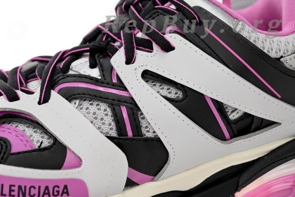 Balenciaga Track Tess Black And White Powder (LED) 542436 W3NB2 5023 - 图片 8