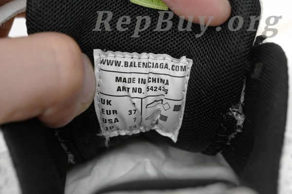 Balenciaga Tess S. White Fluorescence 542436 W3NU2 7660 - 图片 9