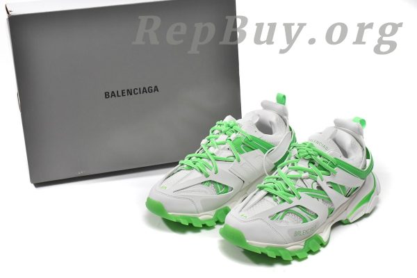 Balenciaga Tess S. White Green 542023 W3HL1 9535 - 图片 14