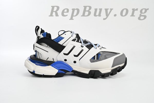 Balenciaga Tess S.Black Black Grey White Blue 542436 W3SR6 2501 - 图片 2