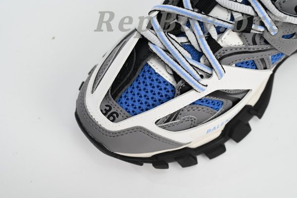 Balenciaga Tess S.Black Black Grey White Blue 542436 W3SR6 2501 - 图片 5